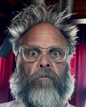 Alton Brown Instagram - Some days, just waking up is a shocker.