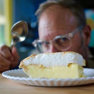 Alton Brown Instagram - I can't say enough about this Lemon Meringue recipe. The hero of your easter table.

#linkinbio #easterready #instafood #familygathering #eastersunday #lemonmeringue