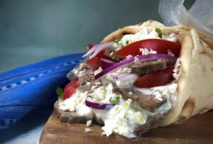 Alton Brown Instagram - Can you make your own gyro meat? Why yes you can.

#linkinbio #altoneatsfresh #gyromadness #tzatzikisauce