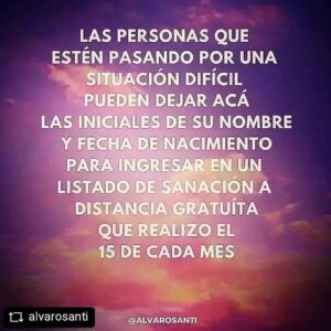 Alvaro Santi Instagram - ESTE ES EL ÚNICO LUGAR DONDE DEBEN REGISTRAR SUS DATOS PERSONALES (INICIALES DE TU NOMBRE COMPLETO Y FECHA DE NACIMIENTO) SI DESEAN PARTICIPAR DE LA SANACIÓN A DISTANCIA GRATUITA QUE REALIZARÉ ESTE LUNES15 DE ENERO A LAS 22HRS. TAMBIÉN PUEDEN INCLUÍR A OTRAS PERSONAS. EN ESTOS DÍAS PUBLICARÉ LAS INSTRUCCIONES PARA RECIBIRLA. INVITA A OTRAS PERSONAS A SEGUIR ESTA CUENTA PARA QUE PUEDAN PARTICIPAR. ¡¡USEMOS EL PODER DE LA FUERZA COLECTIVA!! #repostandroid #repostw10 #repostandroid #repostw10 #repostandroid #repostw10 #repostandroid #repostw10 #repostandroid #repostw10 #repostandroid #repostw10