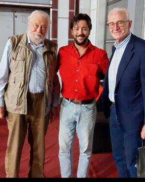 Alvaro Santi Instagram - Junto a dos grandes de las comunicaciones
Hugo Zepeda y Pedro Carcuro