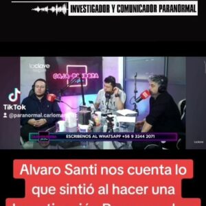 Alvaro Santi Instagram - Programa @cajadepandoralared
Lunes a Viernes a las 16hrs. Por @radiolaclave 92.9 FM

Escucha más historias en mi Canal de Youtube @paranormalcarlosmartinez
