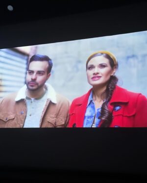 Aly Mang Instagram - 🎞️ An honor & joy to share our film, “The Beginning” @fortmyersfilmfestival ✨ 

Some snaps from the opening night red carpet… 
🚪Meet “Adam & Eve”🍎@thebeginning_shortfilm 🐍

• Thank you💄 @jaz.mua & 💁🏻‍♀️ @angelanicolemua •