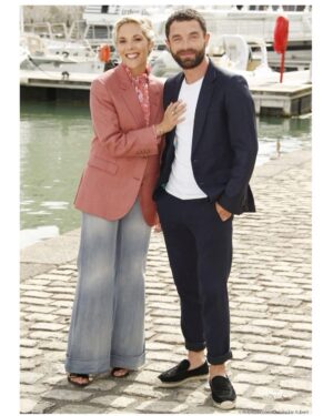 Alysson Paradis Instagram - Merci @festivalfictiontv 
Joie de montrer #linvitation 1er unitaire @ocstv de @fredgrivois avec @margotbancilhon @guillaumegouix @hubertdelattre produit par @empreintedig @erictherock @evelynequesnel ❤️
@gucci @malloparis @albane.cleret