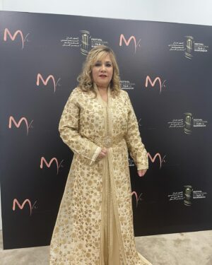 Amale Temmar Instagram - لكل الناس الطيبين.All beloved people
Tenues : @negafa_lart_de_la_mariee 
Coiffure : @maison_hazzat