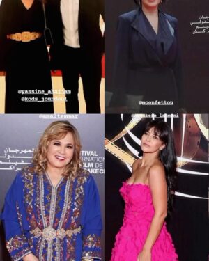 Amale Temmar Instagram - لنكن سفراء السلام في بلادنا و ليكن كل مهرجان عنوانا للحب و السلام و حفظ الله بلادنا و لتكن ارض الله تنعم بالأمان ومن مراكش نبعث لكم احلى سلام @art_de_la_mariee  @etablissement_diana_marrakech