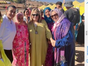 Amale Temmar Instagram - الرضيعة ماريا التي خرجت من تحت الانقاض تحييكم و تقول لكم لنستقبل الحياة بالامل والتفاؤل . نتلاقاو فمراكش she is alive:the baby is alive:miracle