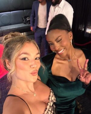 Amalia Williamson Instagram - SO THIS WAS COOL. So thankful for the village of people that helped make this incredible show. And can’t wait for everyone to SEE IT. @briamackgetsalife premieres on Crave in October… @malay.hx and I absolutely did not follow the directions my phone barked at me and took a 2 minute Uber but that’s show biz baby!!!