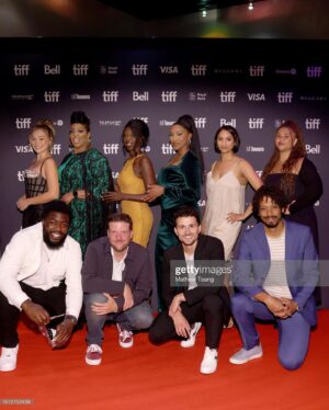Amalia Williamson Instagram - SO THIS WAS COOL. So thankful for the village of people that helped make this incredible show. And can’t wait for everyone to SEE IT. @briamackgetsalife premieres on Crave in October… @malay.hx and I absolutely did not follow the directions my phone barked at me and took a 2 minute Uber but that’s show biz baby!!!