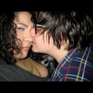Amanda-Faye Jimenez Instagram - I wish I had kept count of the number of times in our nearly 17 years together that I’ve said the words to Jo “You’re the cutest person I’ve ever met. I want to murder you and wear you like a suit, but then I would miss you too much” but I said it today again, so maybe I’ll start from here.

1. Us in Puerto Vallarta on my Drag Race prize trip (thanks Mama Ru!) in April this year
2. Us in SF partying hard in like 2008 shortly after we started dating 
3. OK I’m also posting this to MOTIVATE myself to have the courage to tell the start of our story at @queerspacesstorytelling Thursday 6/20!! 
4. Just a life update 💖