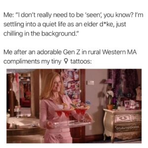 Amanda-Faye Jimenez Instagram - I’m not like a regular old gay lady buying local cheeses at your work, I’m a cool old gay lady buying local cheeses at your work.