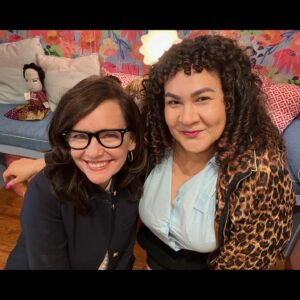 Amanda-Faye Jimenez Instagram - Finally getting around to June/Pride dump. So appropriately #femmefriday and appropriately Barbie Friday tbh because so many icons herein wowow!

🩷 lesbian flag nails
🩷 fangirling over performing with @kirstenvangsness at @sororitytheatre Waves 
🩷 First annual Disney Gays and Disney Adults Are Not The Same Thing But Yeah This Is The Best Night Of Our Lives Summit aka Disney Pride Nite
🩷 My heartthrob Poodle!!
🩷 Let’s Go Sparks (clap clap clap clap clap)
🩷 lesbian flag (inspired) nails
🩷 with one of my personal heroes and femme icon @guinevereturner signing her incredible memoir When The World Didn’t End
🩷 Peaches Pride @queerlybelovedsf 
🩷 my @ashashashashashashley 
🩷 Bratmobile show with my angels @kpepe and @samiterrestrial