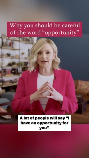 Amanda Rose Instagram - 👀 A little challenge for you: every time you hear the word ‘opportunity’, reframe it as a COMMITMENT.

Think strategically. Is this really something that is worth investing your time and energy into? Don’t let yourself be talked into accepting every offer just because it sounds exciting or they are really sweet-talking you.

Every opportunity looks enticing when you aren’t clear about your goals and career plan. Take a step back and figure out where you NEED to be investing your time, energy and money. This will make it easier to say no when you need to.

🙋🏻‍♀️ If you’re looking for a mentor to help you fast-track your career, I offer one-on-one career mentoring services. Work with me to tackle obstacles standing in your way and approach your career with renewed enthusiasm. Learn more on my website (link in bio)

#careeradvice #flattery #opportunity #careertips #womeninleadership #womeninbusiness #careermentor #amandarose #bosslady #careertips #careerwoman