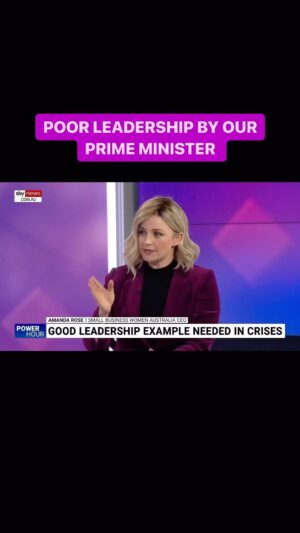 Amanda Rose Instagram - Superiority and inferiority are two sides of the same coin, which means when someone acts superior they actually are quite inferior. 

That could explain why our prime minister felt the need to make a girl feel inferior by bullying her, lying, and then gaslighting her at a domestic violence rally.

we have a leadership crisis in this country.

It is very important that we demand better from our leaders, and that we support better quality candidates when it comes to election time.

Thank you @gabriellapower for the opportunity to@join you in Power Hour. 

#leadership #auspol #economy #failingleadership #politics