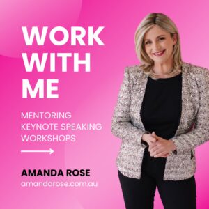 Amanda Rose Instagram - Interested in working with me? Here's how 💁‍♀️

FOR INDIVIDUALS
⭐ One-on-one mentoring for small business and career women, no matter what stage you're at.

FOR ORGANISATIONS/BUSINESSES
⭐ Keynote speaking on a range of topics including ethical leadership, dealing with difficult people, unmovable confidence and strategic connecting.
⭐ Workshops to help organisations and teams overcome obstacles, solve problems and transform workplace culture.

If you want to talk about how we could work together, DM me directly or learn more on my website (link in bio) 🔗

#womeninleadership #womeninbusiness #mentoring #businessmentoring #careermentoring #keynotespeaking #leadership #workshops #amandarose #bosslady #keynotespeaker #careermentor #careerwomen #leadershipmentor #businessmentor