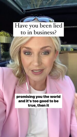 Amanda Rose Instagram - The business world is RIFE with dishonesty. I’m sure many of you know or have been the victim of this already.

Chances are, if something sounds too good to be true it probably is 😐

We all wish there was a magic formula we could follow to succeed in business, but it just doesn’t exist. Be wary of anyone who promises the world.

Some tips for avoiding dishonesty in business:

1.) 🤔 Ask QUESTIONS before investing or agreeing to anything. If they can’t provide answers, don’t pay for their services.
2.) 🧪 TEST things yourself. Don’t dive in blindly without putting in a little effort first.
3.) 🤷‍♀️ Ask yourself if you’re interested for the RIGHT REASONS. Are you looking for a quick-fix that will likely take more effort to solve?

#smallbusiness #smallbusinesswomen #womeninbusiness #smallbiz #smallbiztips #businessadvice #dishonesty #amandarose #businessmentor