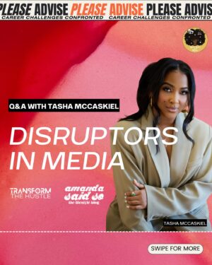 Amanda Scott Instagram - #PleaseAdvise a career column in partnership with @transformthehustle Hustle addressing all things career, business, work culture and more. Perfect for the entry/mid level professional in media, creative, tech and entrepreneurship. 

In the latest piece, I talked with social strategist and brand builder @tashjmackk, about disrupting the media landscape with her company Black Girls in Media and the current state of the industry. Read more at the link in my bio! #blog #careeradvice #blackgirlsinmedia.