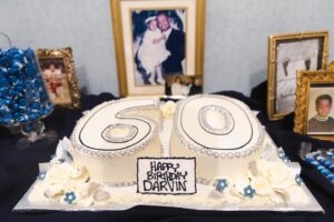 Amanda Scott Instagram - Earlier this year I threw my dad the biggest 60th birthday party to celebrate his milestone bday. It was a labor of love that I would do again and again and again to see that kool-aid smile 😃. I literally have the best Dad. Happy Father’s Day old, I mean young man. Thank you for everything 💙🦋 @getevents

📸: @donymac