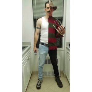 Amanda Wyss Instagram - My favorite Freddy’s 
 #halloween #mightbethebestcostumeever