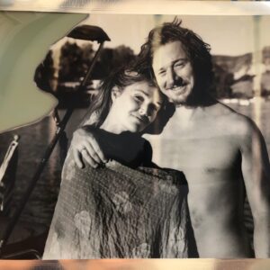 Amaryllis Fox Instagram - through outer space and inner space, through mysteries and portals, through peaks and troughs and rapids and eddies, you are the adventure partner of my days and dreams
.
every moment an eternity and eternity but a moment
.
happy anniversary, my love
.
📷: @stonedouglass July 4th, 2020