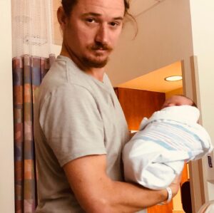 Amaryllis Fox Instagram - Our hearts are overflowing. Our family is complete.❤️
.
Cassius Watts Thoreau Kennedy, born the 30th of Aug at 1:28pm
.
We named him Cassius for the great Muhammad Ali, who sacrificed millions, relinquished his titles and went to prison, rather than participating in an unjust war. Thoreau, for Henry David Thoreau, who chose jail over the support of slavery. And Watts, for Alan Watts, lifelong student and teacher of nonviolence, who plays his own role in our love story.
.
All in all, this baby better learn to read fast!
.
Til then, he is snugged in the arms of his big sisters and showered in our love. May he stand on the shoulders of his namesakes and live life as a fighter for peace.