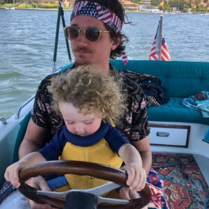 Amaryllis Fox Instagram - Nothing explodes my heart quite like watching you two together. Happy dada’s day, my love. Can’t wait to do it all over again in August! 🙌🌟✨🥰🐾❤️