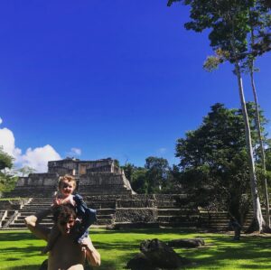 Amaryllis Fox Instagram - Just a bunch of dorks, electrified by the mysteries of Earth’s past and full of hope for Earth’s future. Hiking the ancient Mayan sites of Guatemala and Belize. Backpacks and cargo planes and worth every footstep! Happy new year, everyone! #2020 #goldendecade