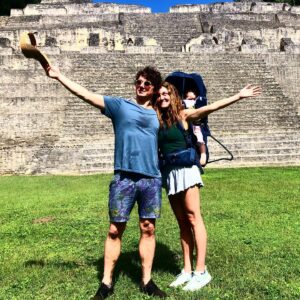 Amaryllis Fox Instagram - Just a bunch of dorks, electrified by the mysteries of Earth’s past and full of hope for Earth’s future. Hiking the ancient Mayan sites of Guatemala and Belize. Backpacks and cargo planes and worth every footstep! Happy new year, everyone! #2020 #goldendecade