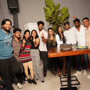 Ambati Arjun Instagram - Naa Pellam super hit bday celebrations at @loko.hyderabad ❤️

Happy Bday @nitya.saxena1186 ❤️

Special Thanks to @ambati_arjun @kajalrj @hamida_khatoon_official @sirihanmanth @avinashravinuthala_official @rrdhruvan @harshitha_karthik_ @karthik_naniii @khan_mehraj @bharath_surya @rahulsagark @kamalesh_sagar @varshnm @opinionated__unpopularly @nikkhil_bareli @anchorravi_offl 

Clicks by @portraitsbyprudhviraj 😎