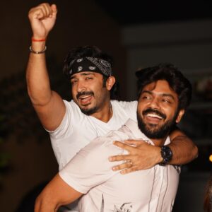 Ambati Arjun Instagram - Naa Pellam super hit bday celebrations at @loko.hyderabad ❤️

Happy Bday @nitya.saxena1186 ❤️

Special Thanks to @ambati_arjun @kajalrj @hamida_khatoon_official @sirihanmanth @avinashravinuthala_official @rrdhruvan @harshitha_karthik_ @karthik_naniii @khan_mehraj @bharath_surya @rahulsagark @kamalesh_sagar @varshnm @opinionated__unpopularly @nikkhil_bareli @anchorravi_offl 

Clicks by @portraitsbyprudhviraj 😎