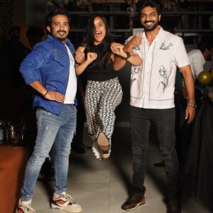 Ambati Arjun Instagram - Naa Pellam super hit bday celebrations at @loko.hyderabad ❤️

Happy Bday @nitya.saxena1186 ❤️

Special Thanks to @ambati_arjun @kajalrj @hamida_khatoon_official @sirihanmanth @avinashravinuthala_official @rrdhruvan @harshitha_karthik_ @karthik_naniii @khan_mehraj @bharath_surya @rahulsagark @kamalesh_sagar @varshnm @opinionated__unpopularly @nikkhil_bareli @anchorravi_offl 

Clicks by @portraitsbyprudhviraj 😎