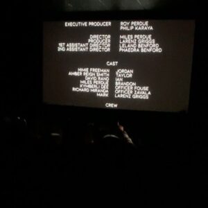 Amber Reign Smith Instagram - What a blessing it is to play pretend for a living 🤩

Congratulations to the phenomenal cast and crew of #TheUltimatum! We did that!!!! I’m so proud to be apart of this and I look forward to the impact this film will have on our youth ☺️🤍