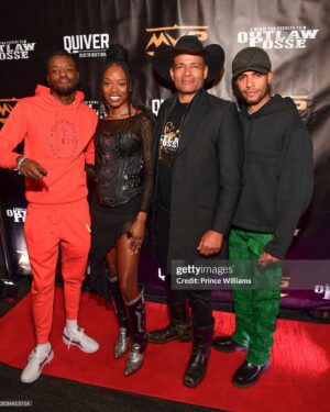 Amber Reign Smith Instagram - Thank you to everyone who came out to support our film at the private screening of #OutlawPosse in Atlanta last night! Catch all the action in theaters March 1st!
