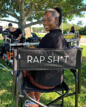 Amber Reign Smith Instagram - Grace and peace family! Tonight is the premiere of @rapshitonmax 🤩 I will be in episodes 1, 2 & 6! The #BadBitchRenaissance starts at 9, can’t wait for y’all to meet BEBE 😜

Don’t worry, there will be an encore for episode 3 of @thetoughloveseries on @mycleotv at 10:30!!! Thank you all in advance for the love and support 💗