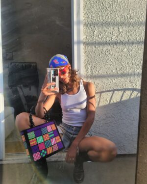 Amelia Hammer Harris Instagram - Yikes. I play tag and you it for life. Yikes. You a clown you do it for likes. Yikes. 🚫🧢