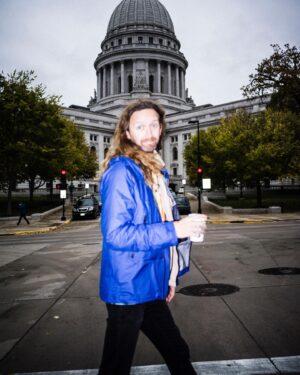 Amelia Meath Instagram - Here is my love, my best friend, my favorite person- holding a bunch of beverages and giving some sass. He was born today. I am so grateful- and also deeply in awe of him. Thank you for letting me live next to you. It is the honor of my life.