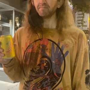 Amelia Meath Instagram - Here is my love, my best friend, my favorite person- holding a bunch of beverages and giving some sass. He was born today. I am so grateful- and also deeply in awe of him. Thank you for letting me live next to you. It is the honor of my life.