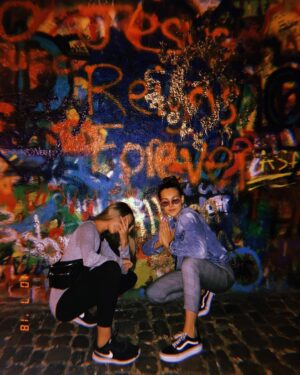 Amelie Pokorná Instagram - jedna do feedu❤️ se @schnablovaa