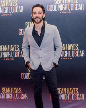 Amir Arison Instagram - Acting Professional. 
Best time @goodnightoscar Opening night.  Saw so many old pals and new ones.  The show is must see!  I wanna see it again just to catch all the jokes I missed cuz i was still laughing at the previous joke. @seanhayes is a tornado of talent... again must see, congrats to all involved 🙌🏼
📸 Tricia Arnold. Bruce Gilkas. LaChanze. Jackie. Selfies.