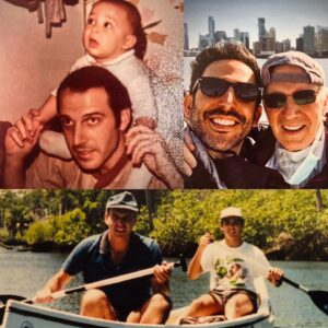 Amir Arison Instagram - I'm very lucky. 
My Gentleman role model.
#HappyFathersDay Dr. Ron Arison.