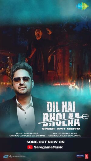 Amit Mishra Instagram - Happy to share my new playback song “Dil Hai Bholaa” from the movie “Bholaa” By superstar Mr.Ajay Devgan,
Watch ‘Bholaa’ in the theatres near you🙂🙏🏻❤️

Song : Dil Hai Bholaa 
Music Director: Ravi Basrur 
Lyrics: Irshad Kamil
Lead Vocal: Amit Mishra
Music Producers : Ravi Basrur, Bharath Madhusudhanan, Sachin Basrur, Chethan Handattu, Krishna Basrur
Additional Rhythm Work: Jagadish Venky
Stereo Mixed & Mastered By : Ravi Basrur & Kishor Sathala Music Mix & Mastered @ Ravi Basrur Music & Movies Basrur
English (Lyrics):- Anajali Bhushan
Guitar - Nishith Hegde.
Bass Guitar - Ashwin Shriyan.
Drums - Mayank Sharma.

#Bholaa #Ajaydevgan #AmitMishra #BholaaAnthem #Playback #Music #Film