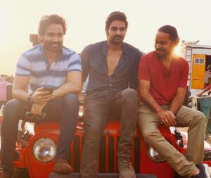 Amitash Pradhan Instagram - That’s a film WRAP :) 
#photodump ! Swipe swipe..

Filming this was too much fun. @actorshaurya , I don’t think we’ve ever laughed so much while working. Cheers bro , to your heart. @shirleysetia , fun working with you :) 
#anishkrishna Garu, loved your chilled out way of working. Thank you. 
Thanks my boys, @vamshi_makeovers @harreshkumar123 
#NS22 #IRA4 #nagashaurya #telugucinema #cinema 
#filmwrap