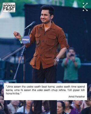 Amol Parashar Instagram - Jab humein laga ki Amol ko “kilo ke bhav sex mil raha hai, tab woh ek stable relationship mein ja chuka tha” aur hum “Casual Sex” par he atak ke reh gay! (Iykyk)

“My Girlfriend’s Boyfriend” by Amol Parashar is OUT on Kommune’s YouTube Channel! Don’t miss out, warna FOMO ho jaega 🙆🏻‍♀️
LINK IN BIO 🌻

#relationships #love #pyaar #amolparashar #kommune #spokenfest #spokenfest2024