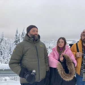 Amrita Acharia Instagram - Freezing fun this winter with the most ridiculous script (in the best way possible). Superb to be back in Norway this last month 🇳🇴 
@xyzfilms  thank you for having me on board 🎄