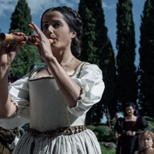 Amrita Acharia Instagram - The #TheSerpentQueen posse awaits. 🐍 

Watch the premiere of #TheSerpentQueen now on the STARZ App in the US and STARZPLAY internationally