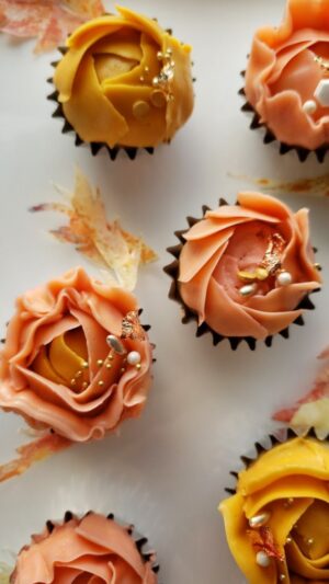 Amy Bouzaglo Instagram - Chai-Spiced Butternut Squash Muffins with Salted Honey Cream Cheese Frosting