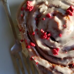Amy Bouzaglo Instagram - #christmasmorning #cinnamonrolls #Raspberry