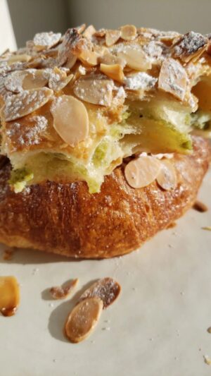 Amy Bouzaglo Instagram - #almondcroissant #pistachiocroissant #pistachio