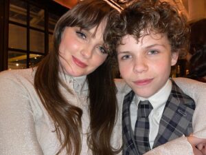 Amy Forsyth Instagram - Lil bro, big star.