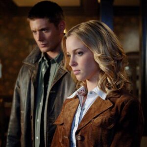 Amy Gumenick Instagram - Happy birthday to my first born🤣 @jensenackles @cw_supernatural @thecw #flashbackfriday #spnfamily #youngmary #fbf